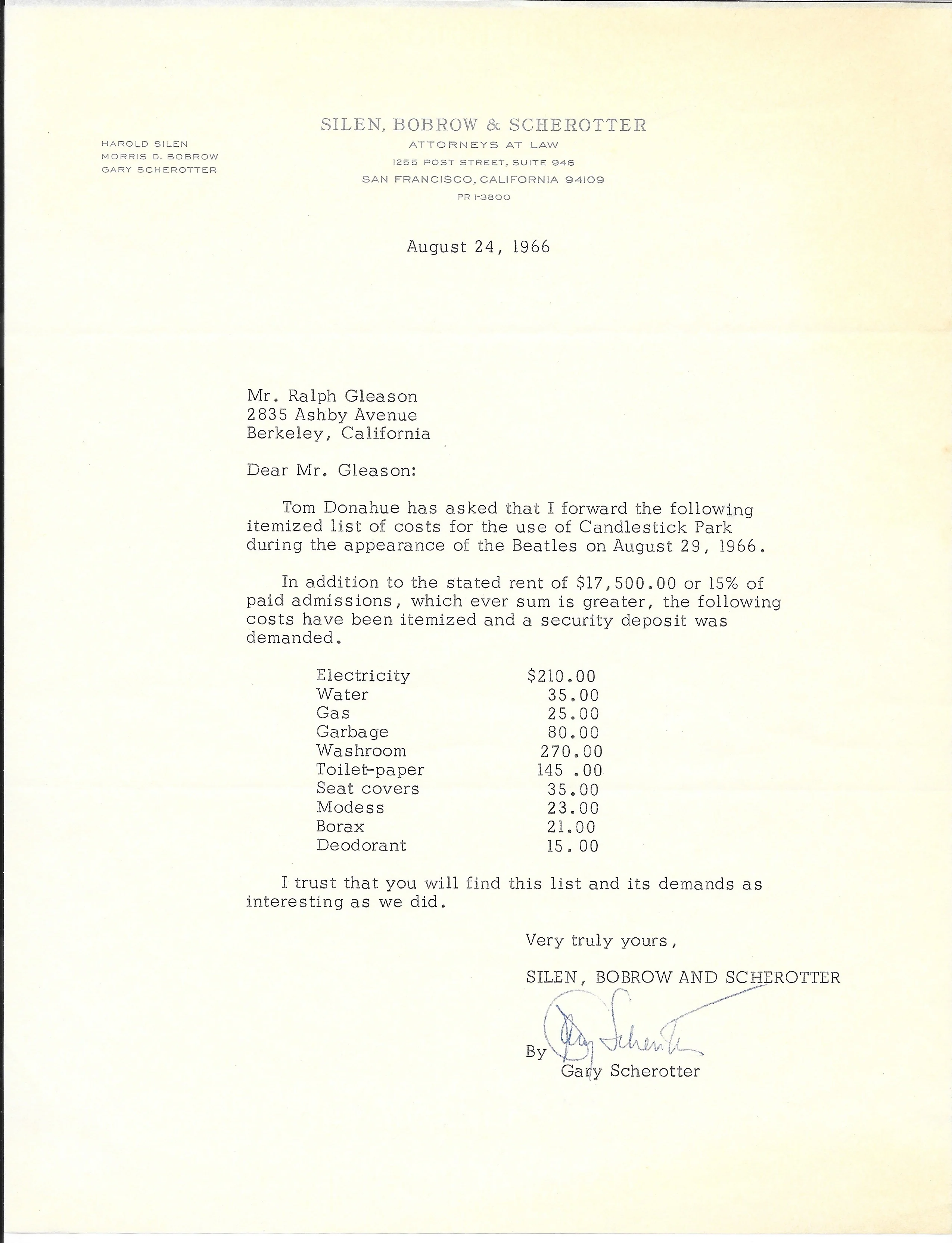 1966 San Francisco Candlestick Park Concert File - Image 7