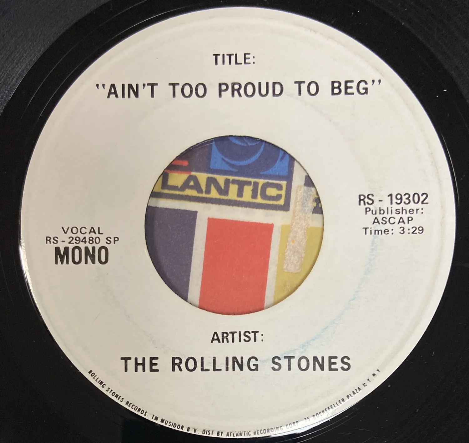 Ain't Too Proud To Beg (Mono / Stereo)