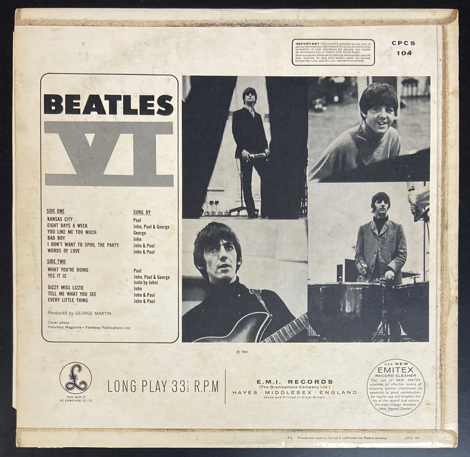 Beatles VI - Image 2