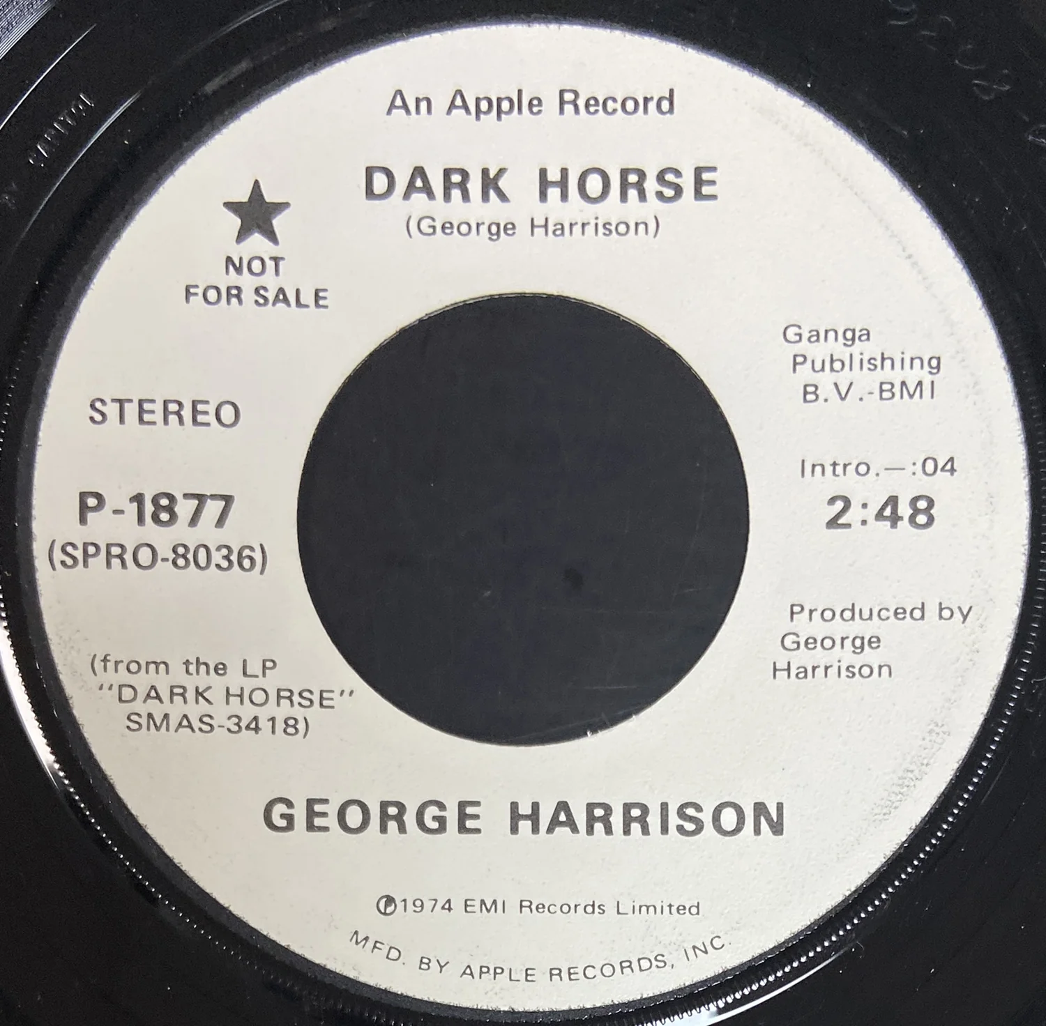Dark Horse (Mono / Stereo) - Image 2
