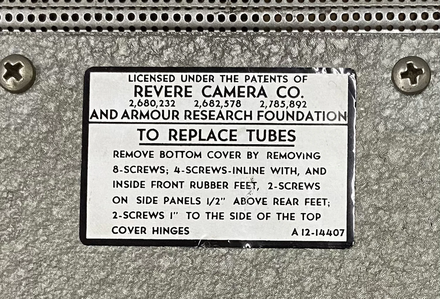 Ed Rudy Tapes & Original Recording Equipment Archive - Image 10