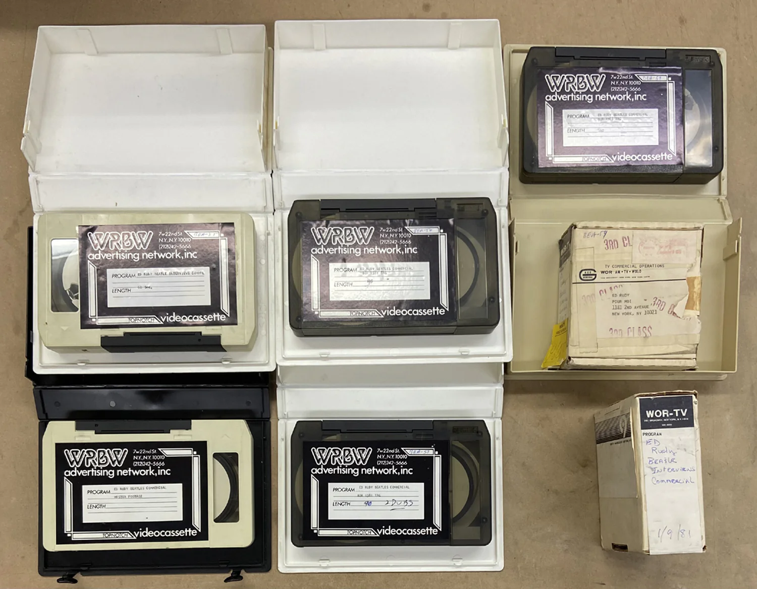Ed Rudy Tapes & Original Recording Equipment Archive - Image 15