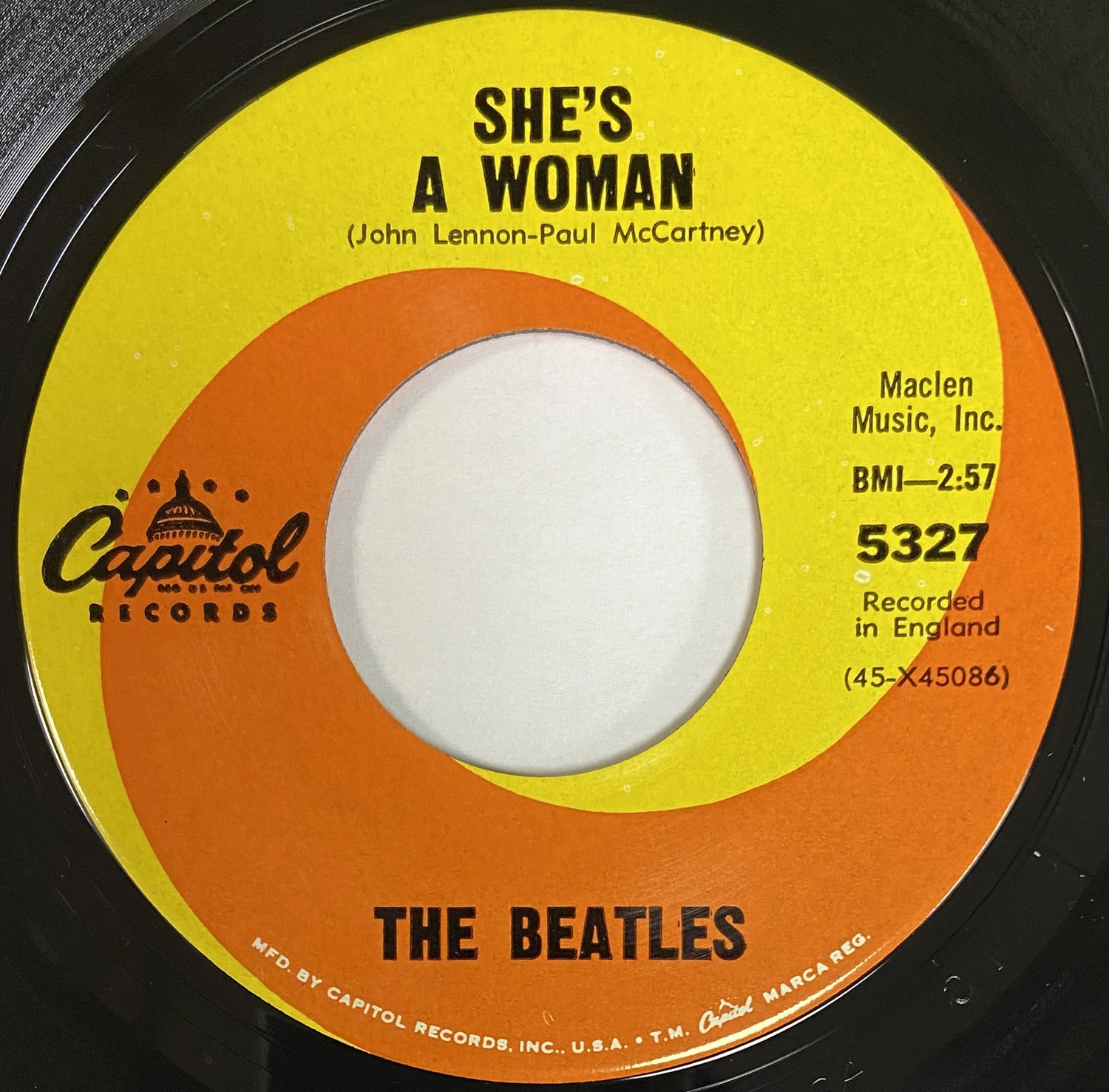 I Feel Fine / She's A Woman - Image 3