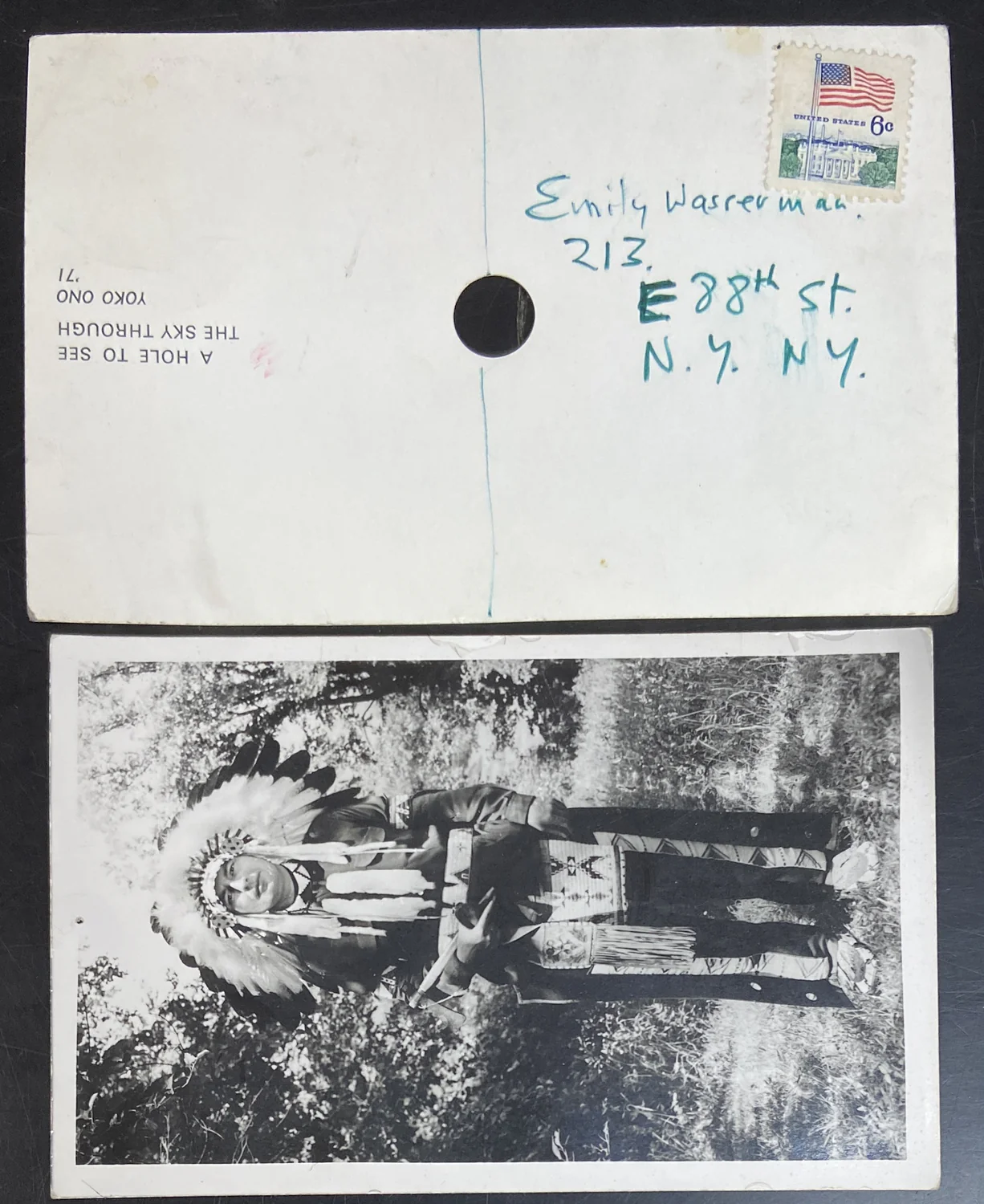 Handwritten Postcards To Emily Wasserman - Image 5