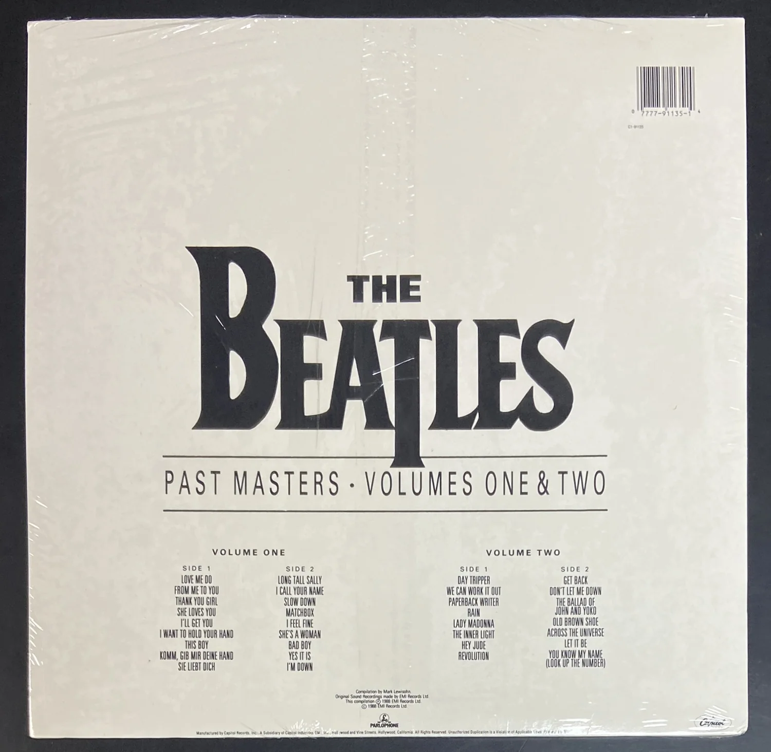 Past Masters Volumes One & Two - Image 2