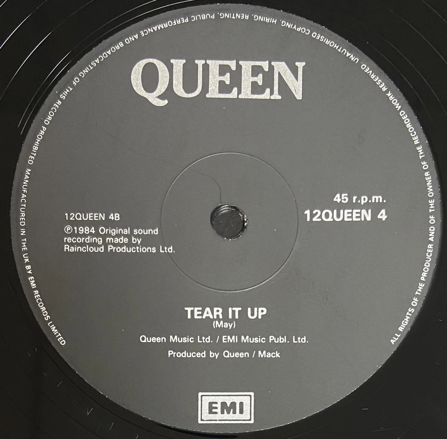 Hammer To Fall (Headbangers Mix) / Tear It Up - Image 4
